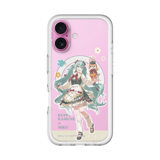 Slim Protection Premium Case with MagSafe［ Hatsune Miku × Kuppy Ramune – Hatsune Miku × Kuppy – Full-body Illustration 2 ］