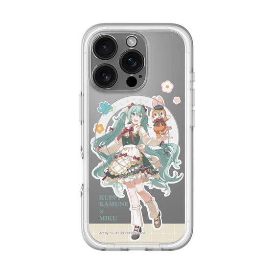 Slim Protection Premium Case with MagSafe［ Hatsune Miku × Kuppy Ramune – Hatsune Miku × Kuppy – Full-body Illustration 2 ］