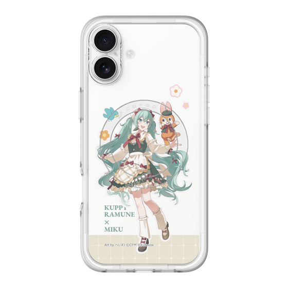Slim Protection Premium Case with MagSafe［ Hatsune Miku × Kuppy Ramune – Hatsune Miku × Kuppy – Full-body Illustration 2 ］