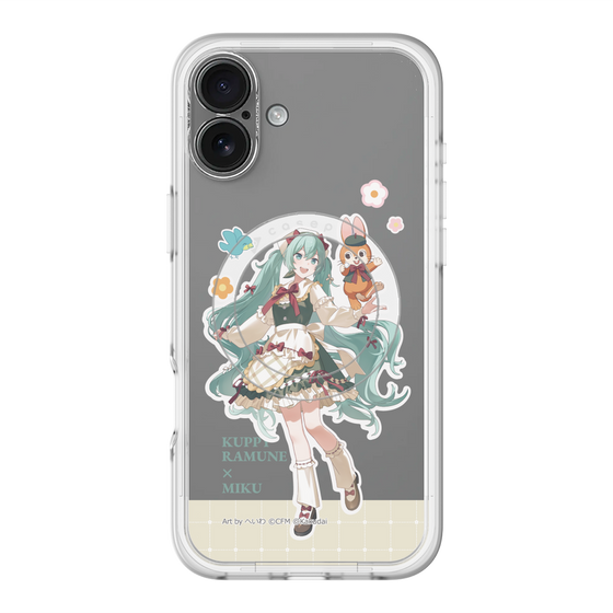 Slim Protection Premium Case with MagSafe［ Hatsune Miku × Kuppy Ramune – Hatsune Miku × Kuppy – Full-body Illustration 2 ］