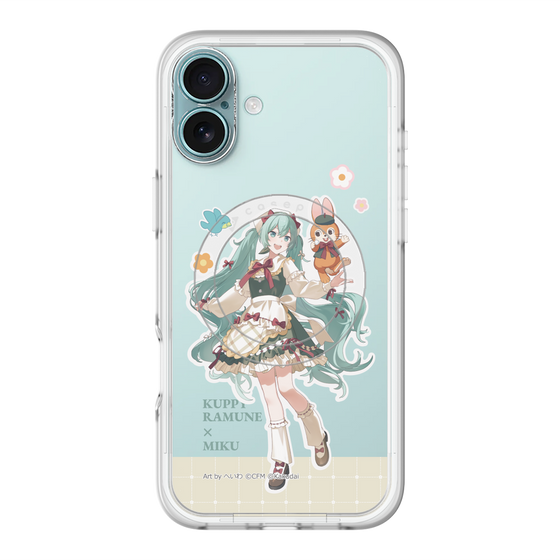 Slim Protection Premium Case with MagSafe［ Hatsune Miku × Kuppy Ramune – Hatsune Miku × Kuppy – Full-body Illustration 2 ］
