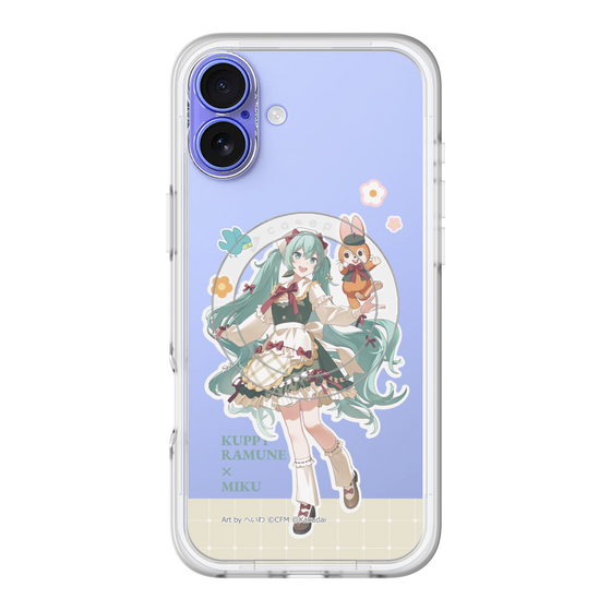 Slim Protection Premium Case with MagSafe［ Hatsune Miku × Kuppy Ramune – Hatsune Miku × Kuppy – Full-body Illustration 2 ］