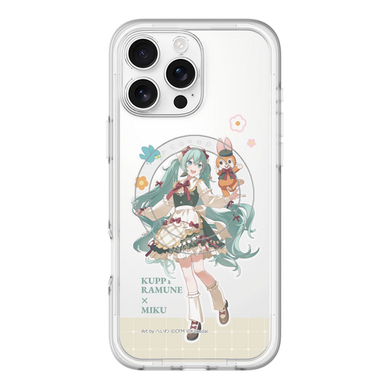 Slim Protection Premium Case with MagSafe［ Hatsune Miku × Kuppy Ramune – Hatsune Miku × Kuppy – Full-body Illustration 2 ］
