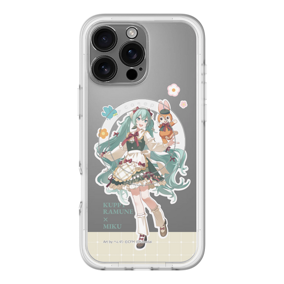 Slim Protection Premium Case with MagSafe［ Hatsune Miku × Kuppy Ramune – Hatsune Miku × Kuppy – Full-body Illustration 2 ］