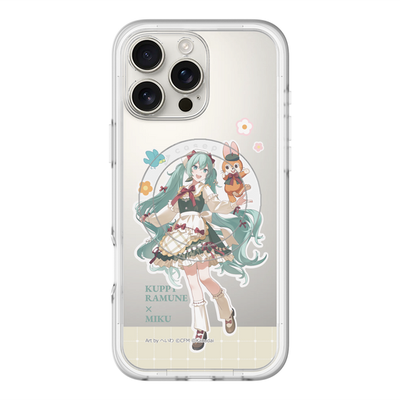 Slim Protection Premium Case with MagSafe［ Hatsune Miku × Kuppy Ramune – Hatsune Miku × Kuppy – Full-body Illustration 2 ］