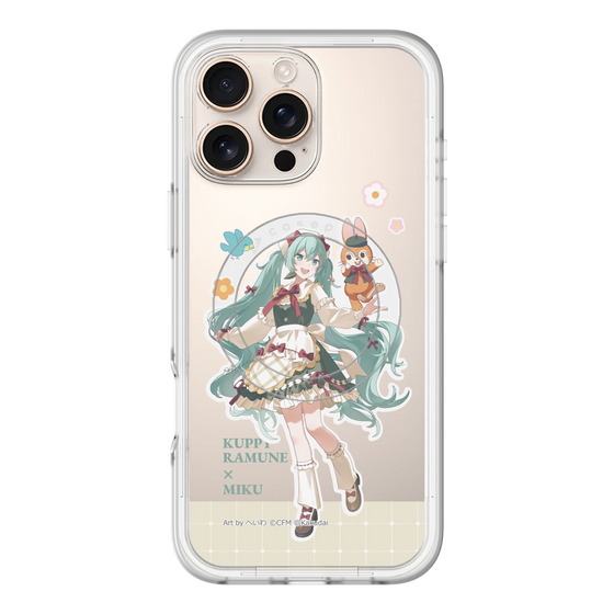 Slim Protection Premium Case with MagSafe［ Hatsune Miku × Kuppy Ramune – Hatsune Miku × Kuppy – Full-body Illustration 2 ］