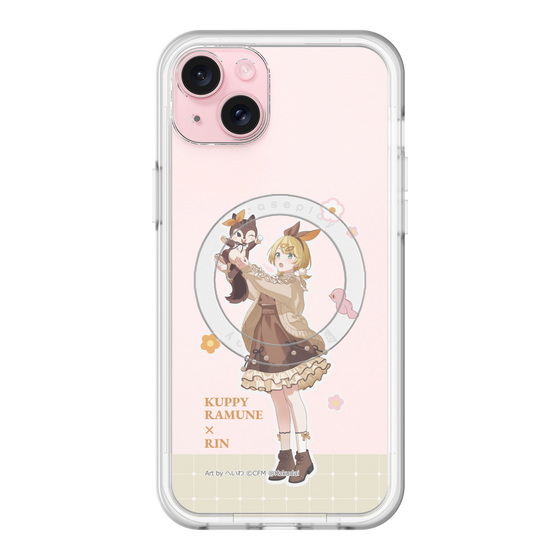 Slim Protection Premium Case with MagSafe［ Hatsune Miku × Kuppy Ramune – Kagamine Rin × Ram – Full-body Illustration 2 ］