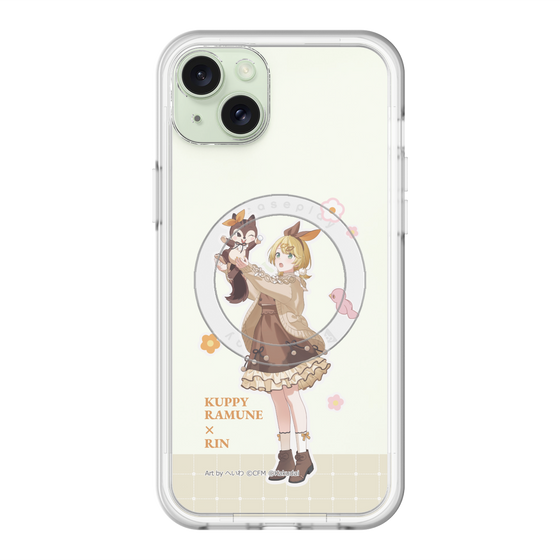 Slim Protection Premium Case with MagSafe［ Hatsune Miku × Kuppy Ramune – Kagamine Rin × Ram – Full-body Illustration 2 ］