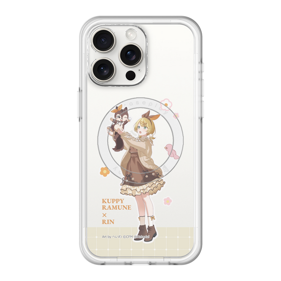 Slim Protection Premium Case with MagSafe［ Hatsune Miku × Kuppy Ramune – Kagamine Rin × Ram – Full-body Illustration 2 ］
