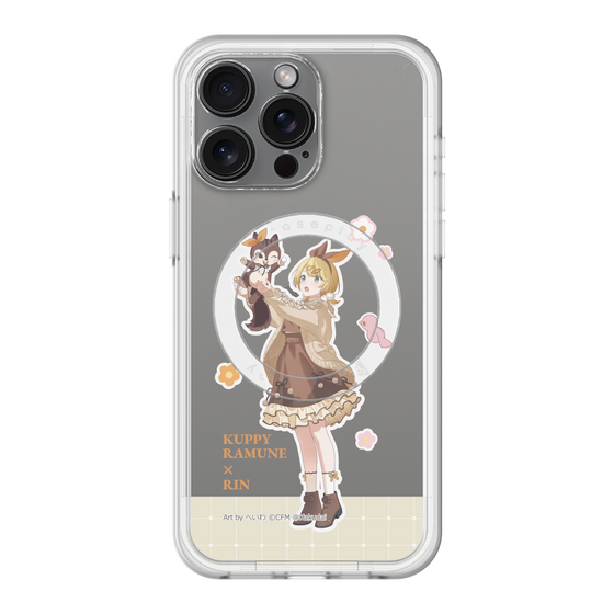 Slim Protection Premium Case with MagSafe［ Hatsune Miku × Kuppy Ramune – Kagamine Rin × Ram – Full-body Illustration 2 ］
