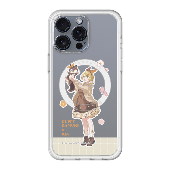 Slim Protection Premium Case with MagSafe［ Hatsune Miku × Kuppy Ramune – Kagamine Rin × Ram – Full-body Illustration 2 ］