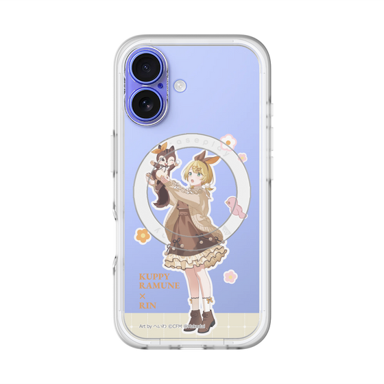 Slim Protection Premium Case with MagSafe［ Hatsune Miku × Kuppy Ramune – Kagamine Rin × Ram – Full-body Illustration 2 ］