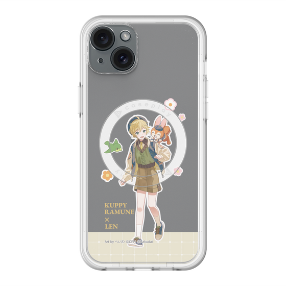 Slim Protection Premium Case with MagSafe［ Hatsune Miku × Kuppy Ramune – Kagamine Len × Kuppy – Full-body Illustration 2 ］