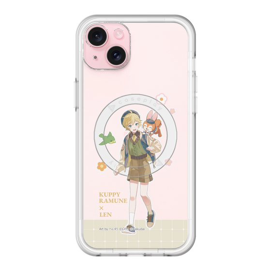 Slim Protection Premium Case with MagSafe［ Hatsune Miku × Kuppy Ramune – Kagamine Len × Kuppy – Full-body Illustration 2 ］