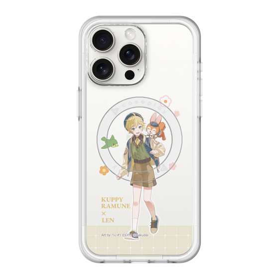 Slim Protection Premium Case with MagSafe［ Hatsune Miku × Kuppy Ramune – Kagamine Len × Kuppy – Full-body Illustration 2 ］