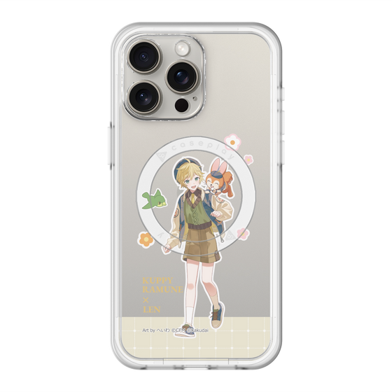 Slim Protection Premium Case with MagSafe［ Hatsune Miku × Kuppy Ramune – Kagamine Len × Kuppy – Full-body Illustration 2 ］