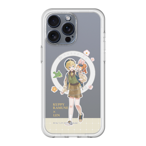 Slim Protection Premium Case with MagSafe［ Hatsune Miku × Kuppy Ramune – Kagamine Len × Kuppy – Full-body Illustration 2 ］