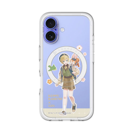 Slim Protection Premium Case with MagSafe［ Hatsune Miku × Kuppy Ramune – Kagamine Len × Kuppy – Full-body Illustration 2 ］