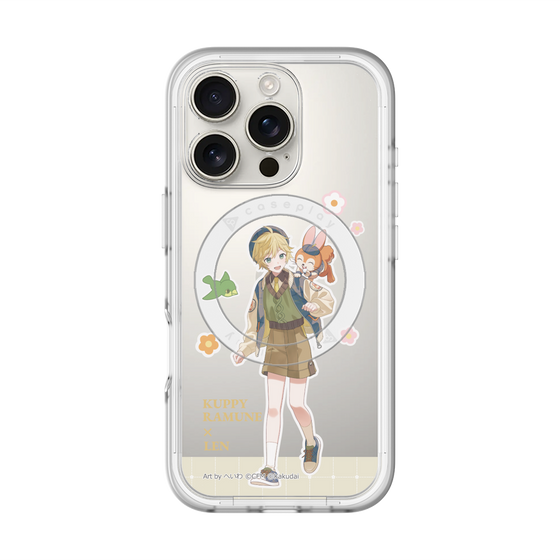 Slim Protection Premium Case with MagSafe［ Hatsune Miku × Kuppy Ramune – Kagamine Len × Kuppy – Full-body Illustration 2 ］