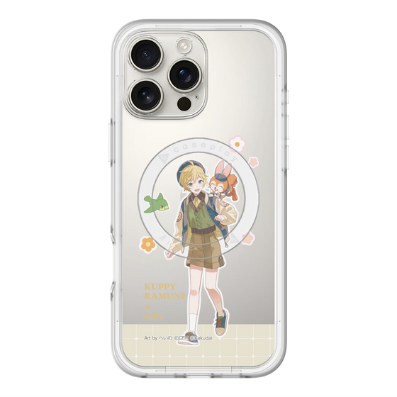 Slim Protection Premium Case with MagSafe［ Hatsune Miku × Kuppy Ramune – Kagamine Len × Kuppy – Full-body Illustration 2 ］