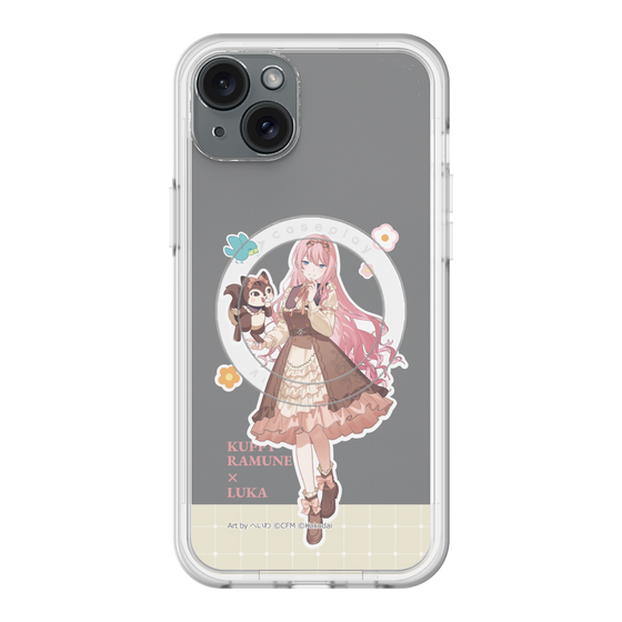 Slim Protection Premium Case with MagSafe［ Hatsune Miku × Kuppy Ramune – Megurine Luka × Ram – Full-body Illustration 2 ］