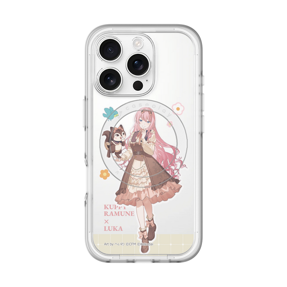 Slim Protection Premium Case with MagSafe［ Hatsune Miku × Kuppy Ramune – Megurine Luka × Ram – Full-body Illustration 2 ］
