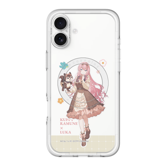 Slim Protection Premium Case with MagSafe［ Hatsune Miku × Kuppy Ramune – Megurine Luka × Ram – Full-body Illustration 2 ］
