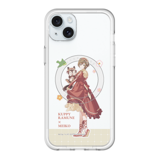 Slim Protection Premium Case with MagSafe［ Hatsune Miku × Kuppy Ramune – MEIKO × Ram – Full-body Illustration 2 ］
