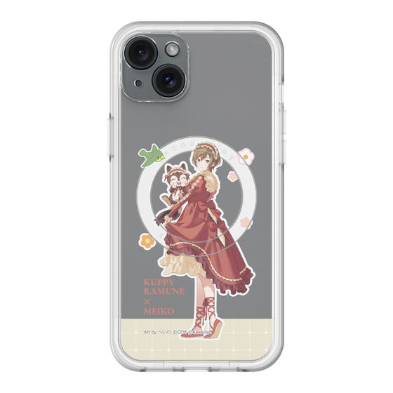 Slim Protection Premium Case with MagSafe［ Hatsune Miku × Kuppy Ramune – MEIKO × Ram – Full-body Illustration 2 ］