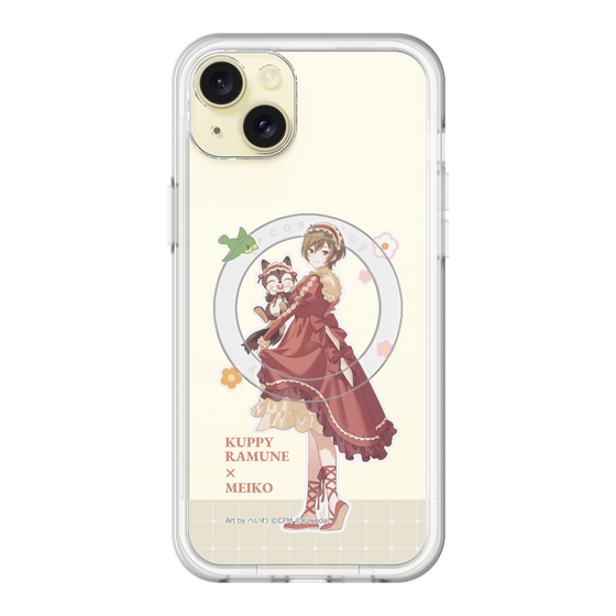Slim Protection Premium Case with MagSafe［ Hatsune Miku × Kuppy Ramune – MEIKO × Ram – Full-body Illustration 2 ］