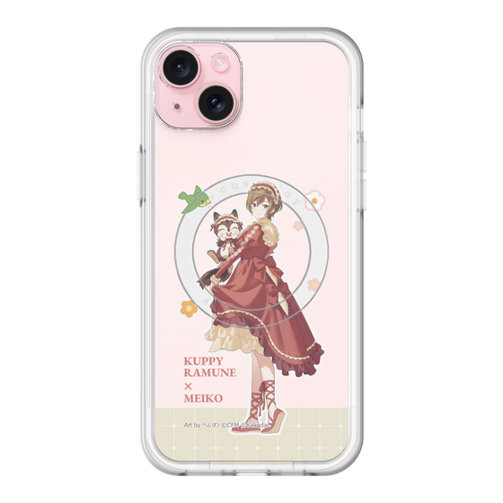 Slim Protection Premium Case with MagSafe［ Hatsune Miku × Kuppy Ramune – MEIKO × Ram – Full-body Illustration 2 ］