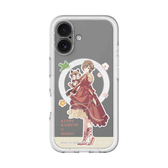 Slim Protection Premium Case with MagSafe［ Hatsune Miku × Kuppy Ramune – MEIKO × Ram – Full-body Illustration 2 ］
