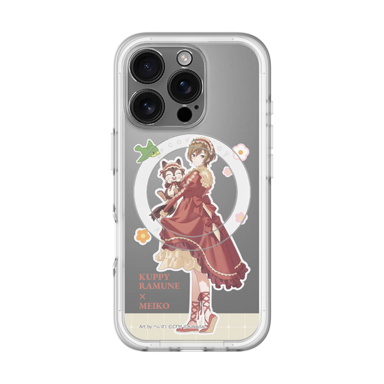Slim Protection Premium Case with MagSafe［ Hatsune Miku × Kuppy Ramune – MEIKO × Ram – Full-body Illustration 2 ］