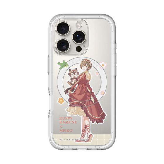 Slim Protection Premium Case with MagSafe［ Hatsune Miku × Kuppy Ramune – MEIKO × Ram – Full-body Illustration 2 ］