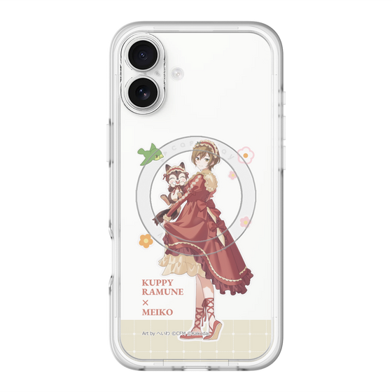 Slim Protection Premium Case with MagSafe［ Hatsune Miku × Kuppy Ramune – MEIKO × Ram – Full-body Illustration 2 ］