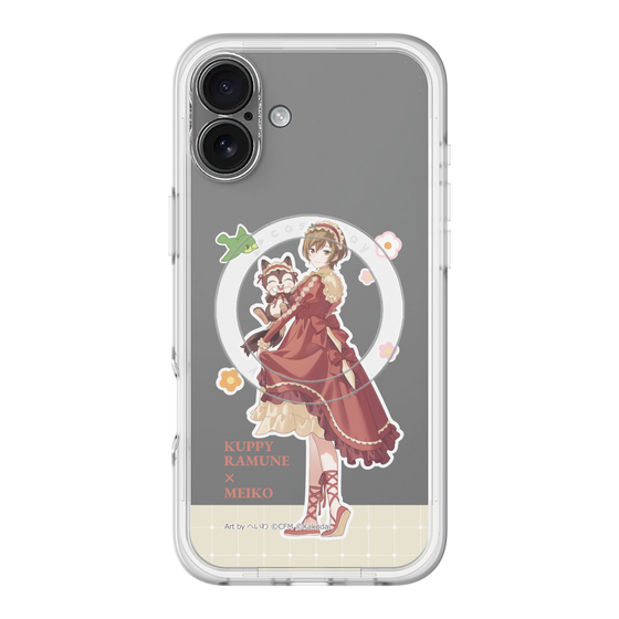 Slim Protection Premium Case with MagSafe［ Hatsune Miku × Kuppy Ramune – MEIKO × Ram – Full-body Illustration 2 ］