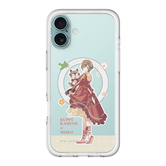 Slim Protection Premium Case with MagSafe［ Hatsune Miku × Kuppy Ramune – MEIKO × Ram – Full-body Illustration 2 ］
