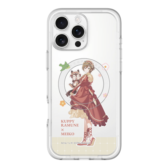 Slim Protection Premium Case with MagSafe［ Hatsune Miku × Kuppy Ramune – MEIKO × Ram – Full-body Illustration 2 ］
