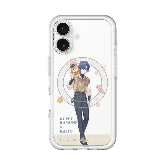 Slim Protection Premium Case with MagSafe［ Hatsune Miku × Kuppy Ramune – KAITO × Kuppy – Full-body Illustration 2 ］
