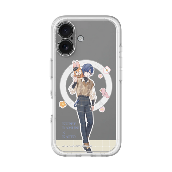 Slim Protection Premium Case with MagSafe［ Hatsune Miku × Kuppy Ramune – KAITO × Kuppy – Full-body Illustration 2 ］