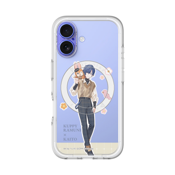 Slim Protection Premium Case with MagSafe［ Hatsune Miku × Kuppy Ramune – KAITO × Kuppy – Full-body Illustration 2 ］