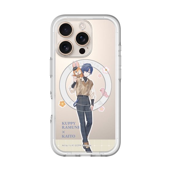 Slim Protection Premium Case with MagSafe［ Hatsune Miku × Kuppy Ramune – KAITO × Kuppy – Full-body Illustration 2 ］