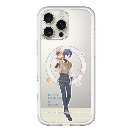 Slim Protection Premium Case with MagSafe［ Hatsune Miku × Kuppy Ramune – KAITO × Kuppy – Full-body Illustration 2 ］