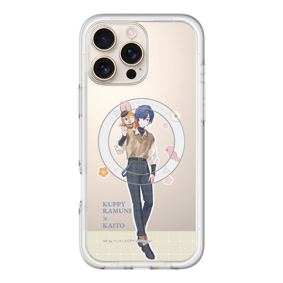 Slim Protection Premium Case with MagSafe［ Hatsune Miku × Kuppy Ramune – KAITO × Kuppy – Full-body Illustration 2 ］