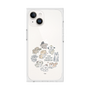 Premium Square Case［ Hello, It's Dog - All Together - Clear ］