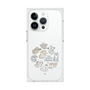Premium Square Case［ Hello, It's Dog - All Together - Clear ］
