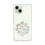 Premium Square Case［ Hello, It's Dog - All Together - Clear ］