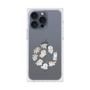 Premium Square Case［ Hello, It's Dog - All Together - Clear ］
