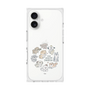 Premium Square Case［ Hello, It's Dog - All Together - Clear ］