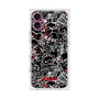 Premium Square Case［ Gloomy - Pattern - Black ］